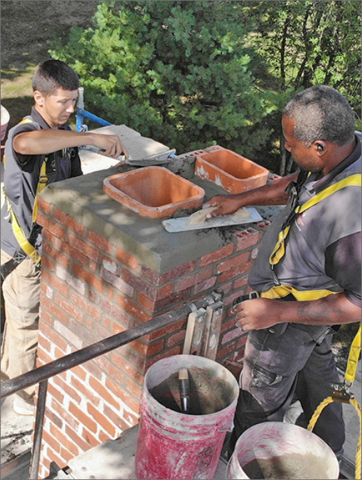 Chimney Crown Repair NJ 8 chimney crown repair 2