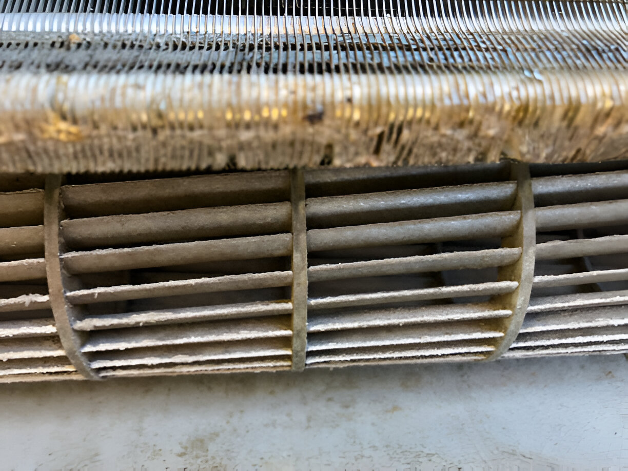 clogged ac coil