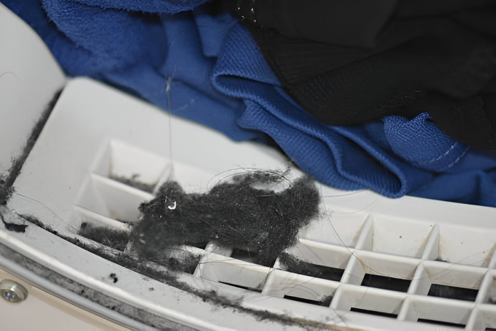 clogged dryer vent