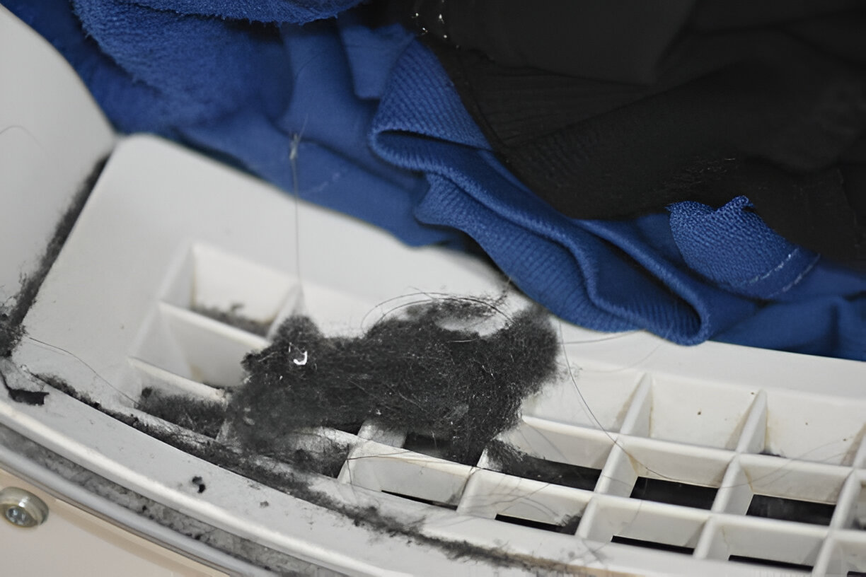 clogged dryer vent