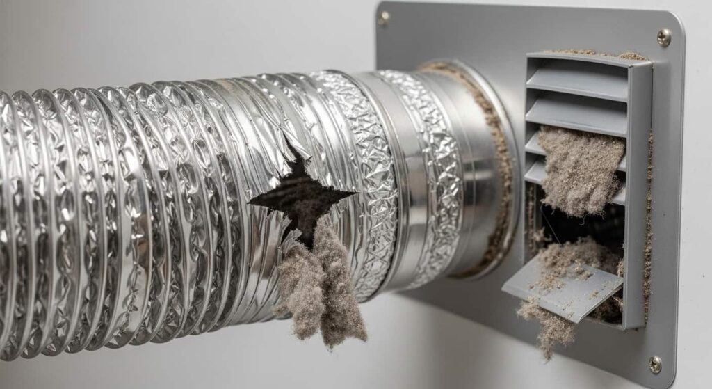 warning signs to not ignore in dryer vents