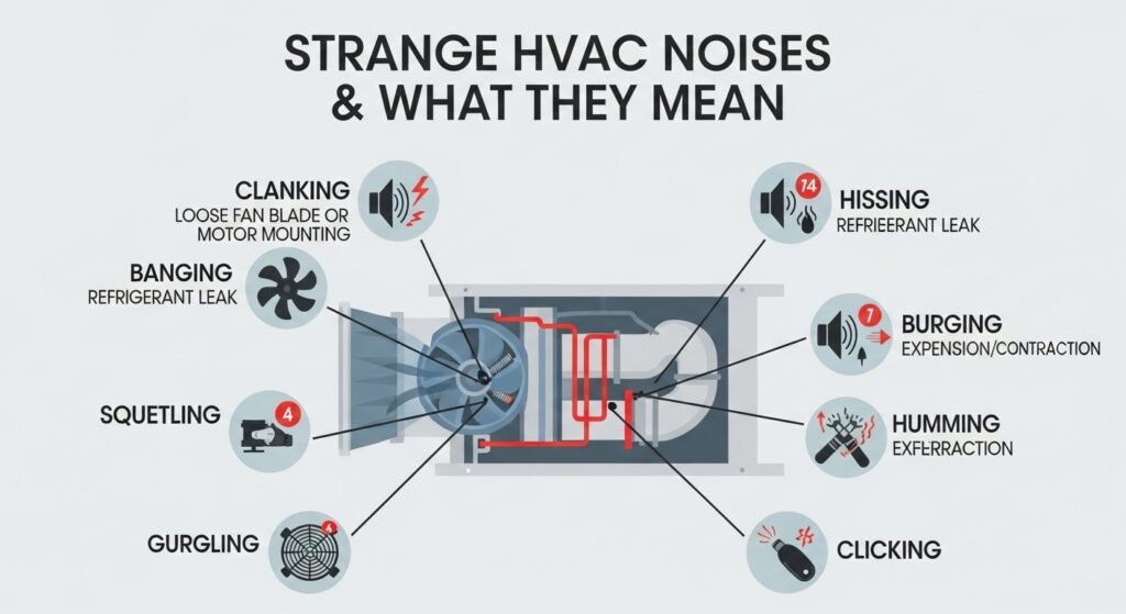 hvac noises